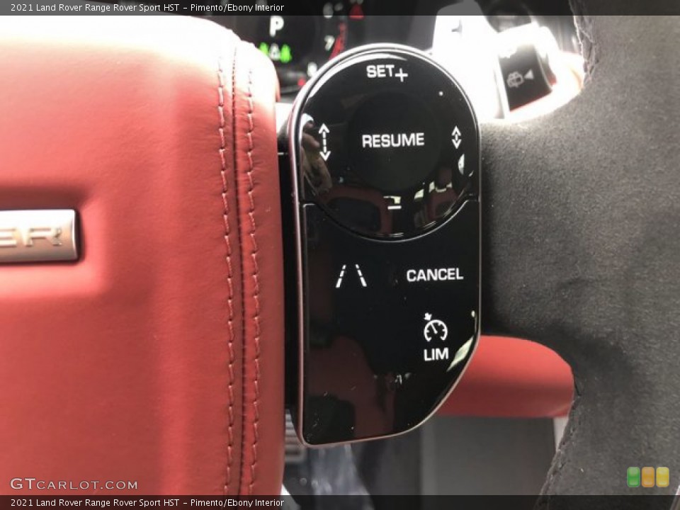 Pimento/Ebony Interior Steering Wheel for the 2021 Land Rover Range Rover Sport HST #140557331