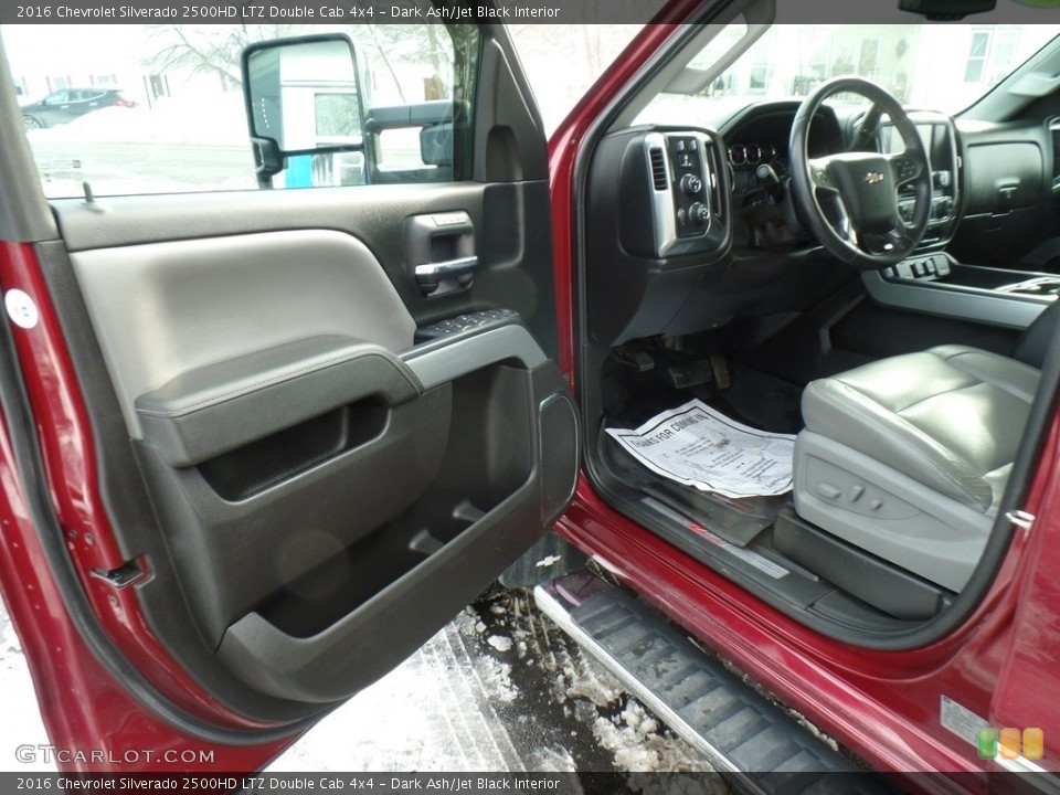 Dark Ash/Jet Black Interior Door Panel for the 2016 Chevrolet Silverado 2500HD LTZ Double Cab 4x4 #140557483