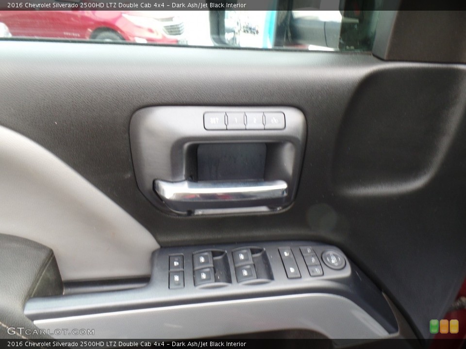 Dark Ash/Jet Black Interior Door Panel for the 2016 Chevrolet Silverado 2500HD LTZ Double Cab 4x4 #140557528