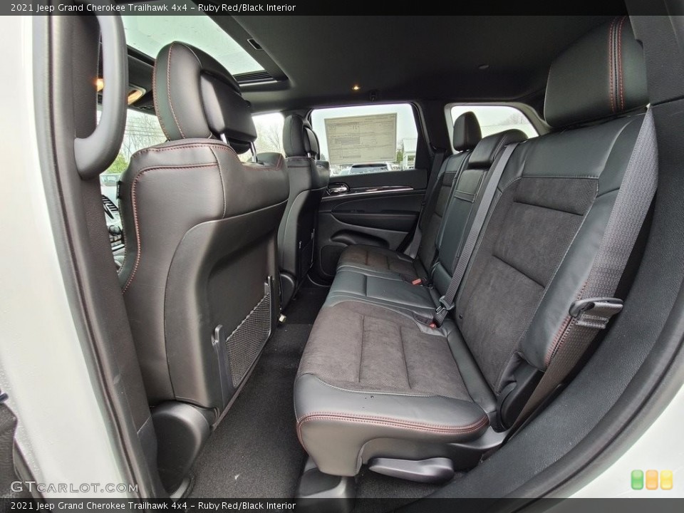 Ruby Red/Black Interior Rear Seat for the 2021 Jeep Grand Cherokee Trailhawk 4x4 #140557867