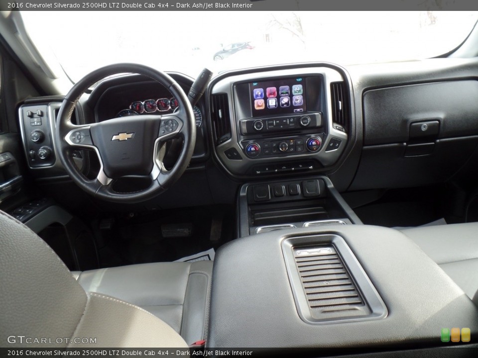 Dark Ash/Jet Black Interior Front Seat for the 2016 Chevrolet Silverado 2500HD LTZ Double Cab 4x4 #140558035
