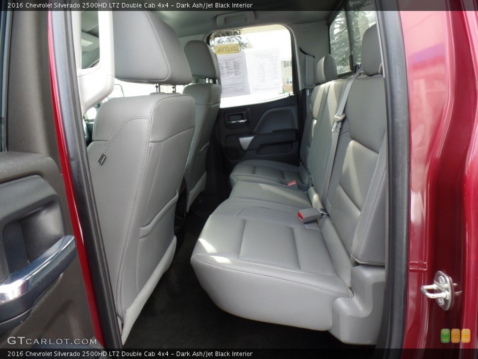 Dark Ash/Jet Black Interior Rear Seat for the 2016 Chevrolet Silverado 2500HD LTZ Double Cab 4x4 #140558095