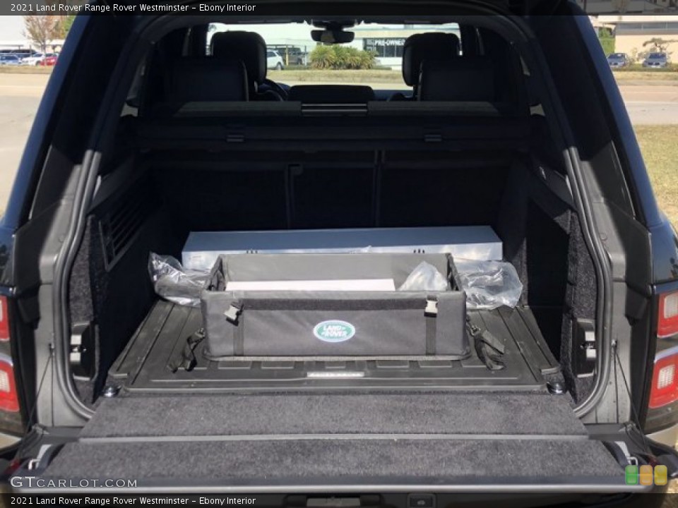 Ebony Interior Trunk for the 2021 Land Rover Range Rover Westminster #140558395
