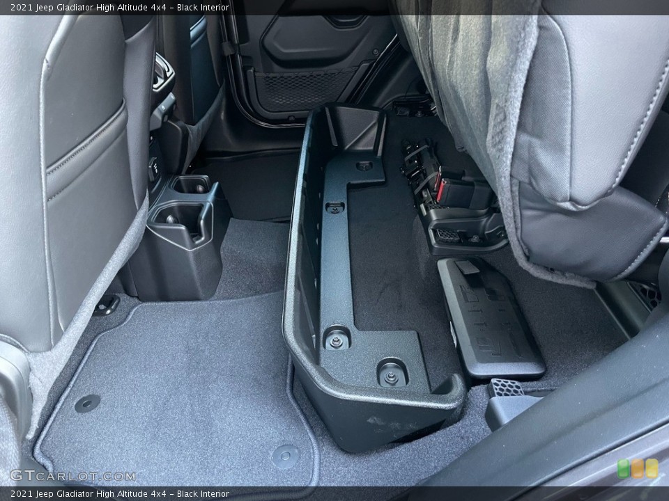 Black Interior Rear Seat for the 2021 Jeep Gladiator High Altitude 4x4 #140560653