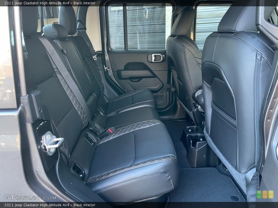 Black Interior Rear Seat for the 2021 Jeep Gladiator High Altitude 4x4 #140560669