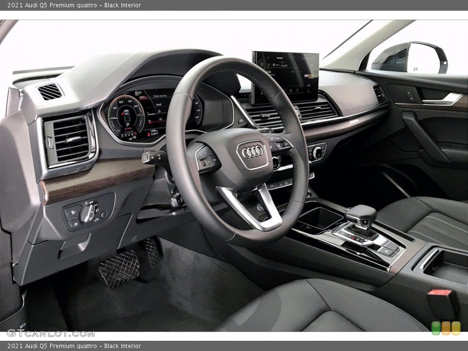 Black Interior Front Seat for the 2021 Audi Q5 Premium quattro #140561197
