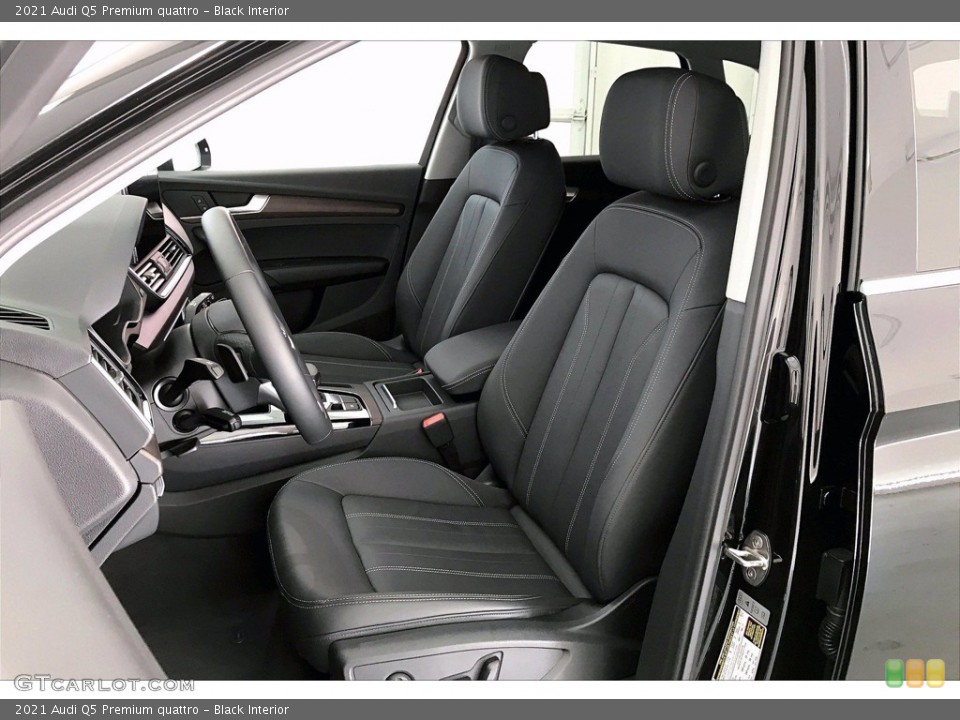 Black Interior Front Seat for the 2021 Audi Q5 Premium quattro #140561260