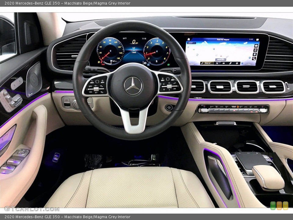 Macchiato Beige/Magma Grey Interior Dashboard for the 2020 Mercedes-Benz GLE 350 #140564068