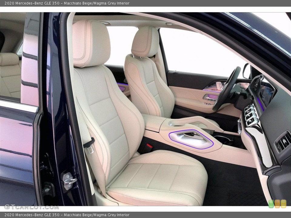 Macchiato Beige/Magma Grey Interior Front Seat for the 2020 Mercedes-Benz GLE 350 #140564080