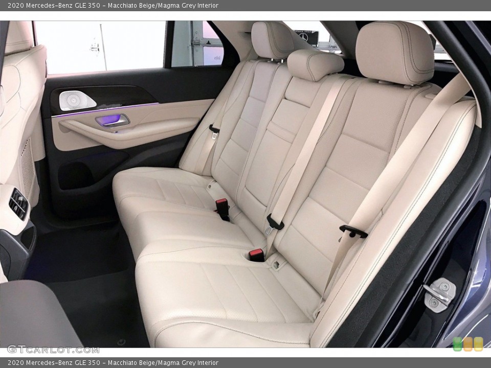Macchiato Beige/Magma Grey Interior Rear Seat for the 2020 Mercedes-Benz GLE 350 #140564167