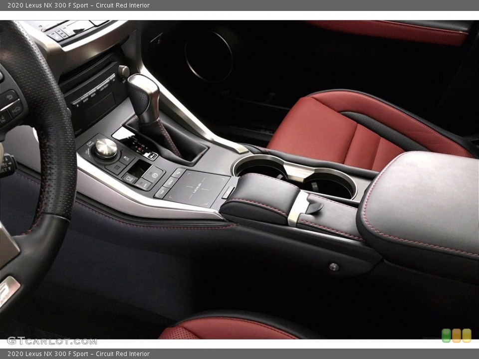 Circuit Red Interior Controls for the 2020 Lexus NX 300 F Sport #140567688