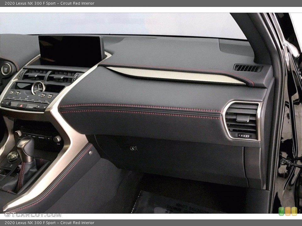 Circuit Red Interior Dashboard for the 2020 Lexus NX 300 F Sport #140567772