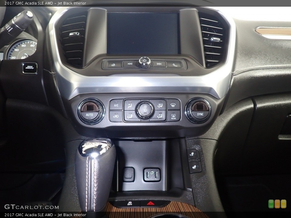 Jet Black Interior Controls for the 2017 GMC Acadia SLE AWD #140570739