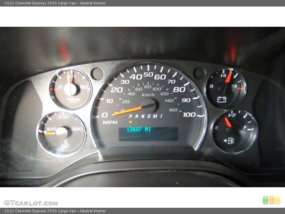 Neutral Interior Gauges for the 2013 Chevrolet Express 3500 Cargo Van #140572422