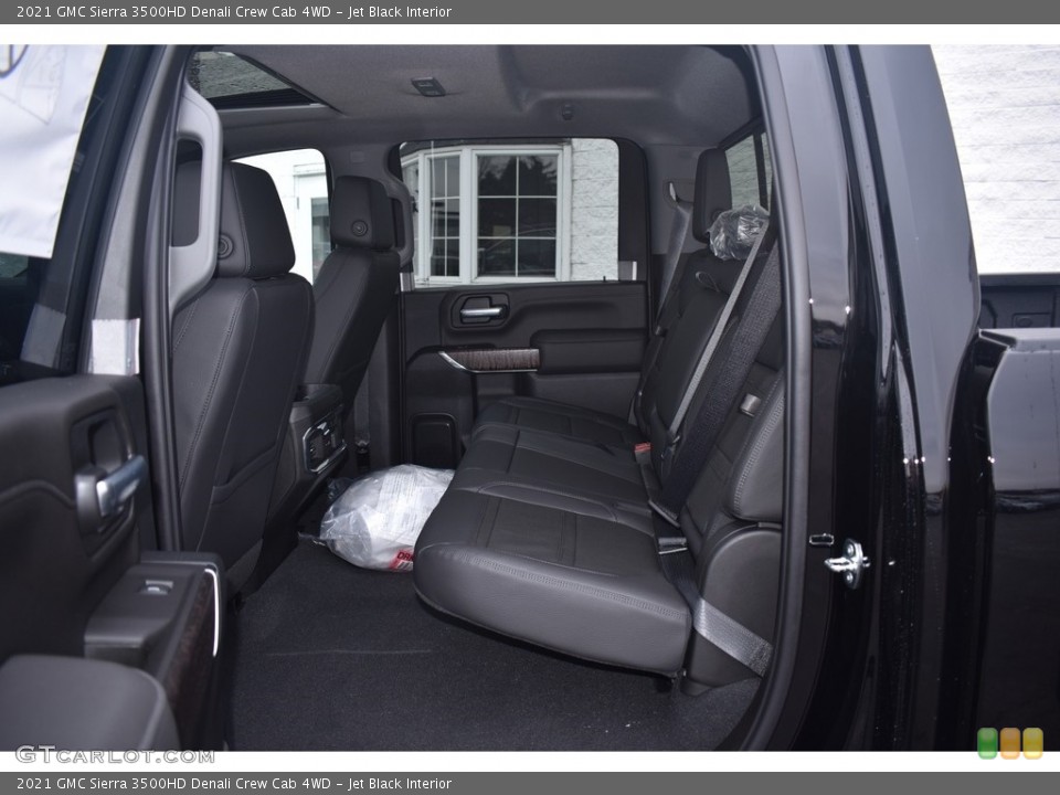 Jet Black Interior Rear Seat for the 2021 GMC Sierra 3500HD Denali Crew Cab 4WD #140572587