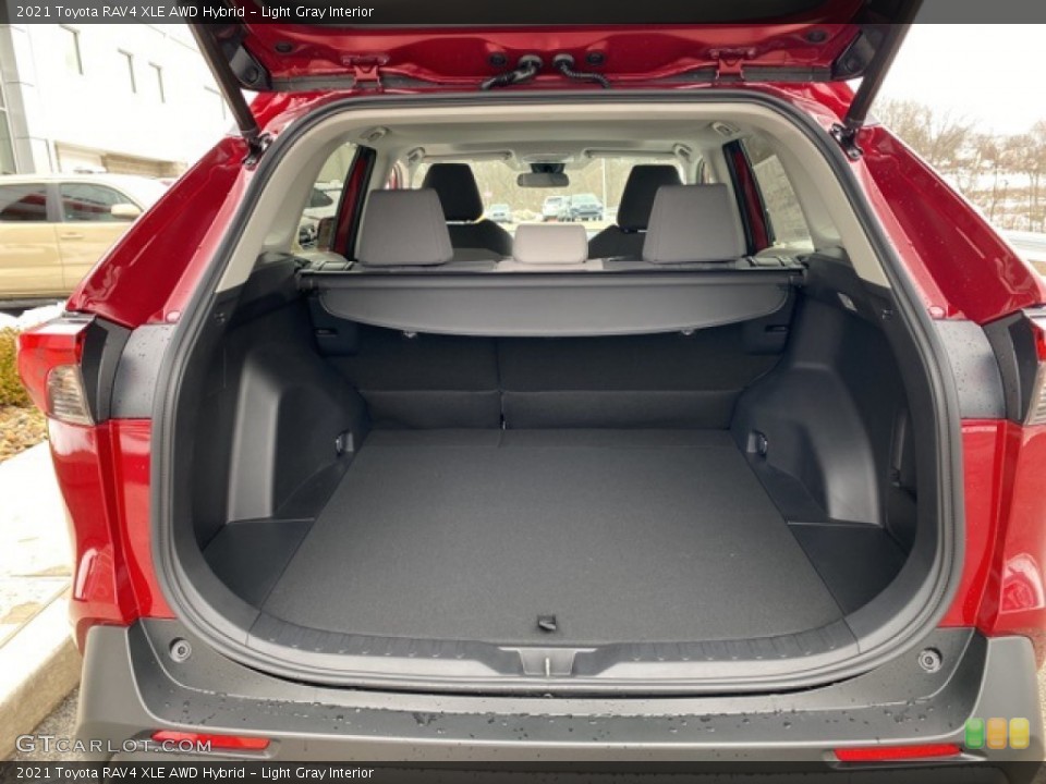 Light Gray Interior Trunk for the 2021 Toyota RAV4 XLE AWD Hybrid #140573886