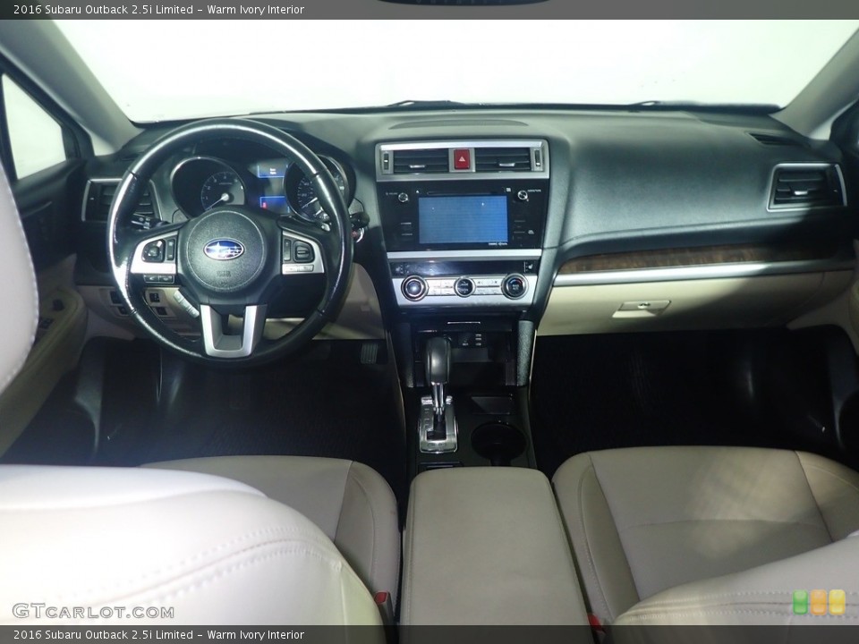 Warm Ivory Interior Dashboard for the 2016 Subaru Outback 2.5i Limited #140574147
