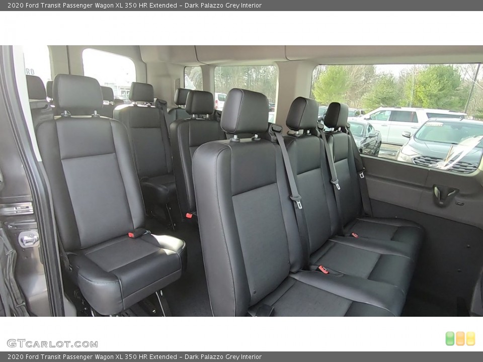 Dark Palazzo Grey Interior Rear Seat for the 2020 Ford Transit Passenger Wagon XL 350 HR Extended #140574309