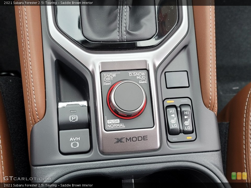 Saddle Brown Interior Controls for the 2021 Subaru Forester 2.5i Touring #140575038