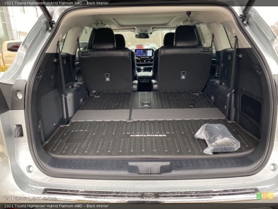 Black Interior Trunk for the 2021 Toyota Highlander Hybrid Platinum AWD #140575449