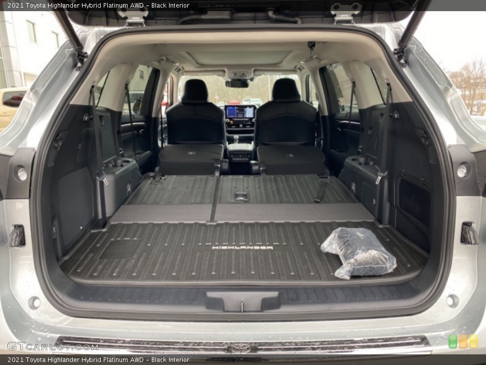 Black Interior Trunk for the 2021 Toyota Highlander Hybrid Platinum AWD #140575500