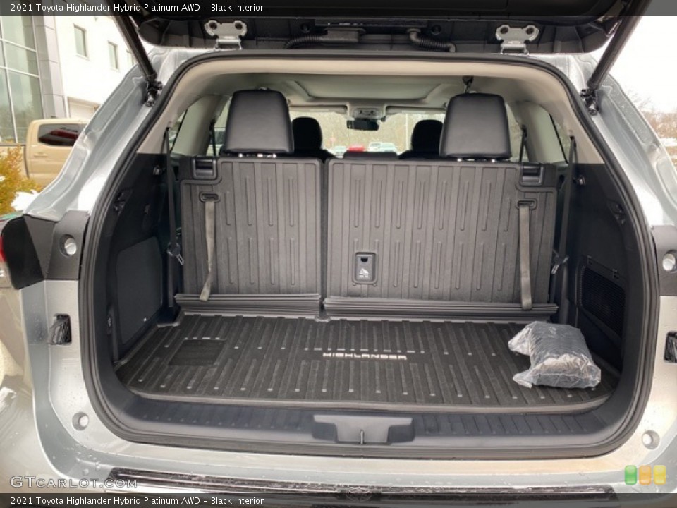 Black Interior Trunk for the 2021 Toyota Highlander Hybrid Platinum AWD #140575518