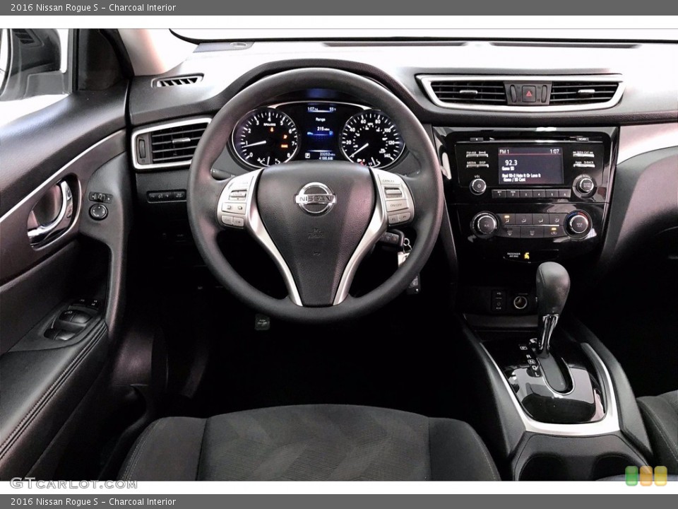 Charcoal Interior Dashboard for the 2016 Nissan Rogue S #140576169