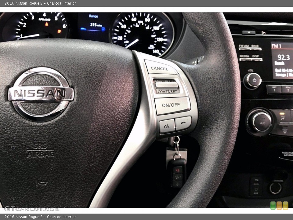 Charcoal Interior Steering Wheel for the 2016 Nissan Rogue S #140576652