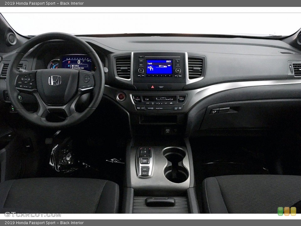 Black Interior Dashboard for the 2019 Honda Passport Sport #140576928