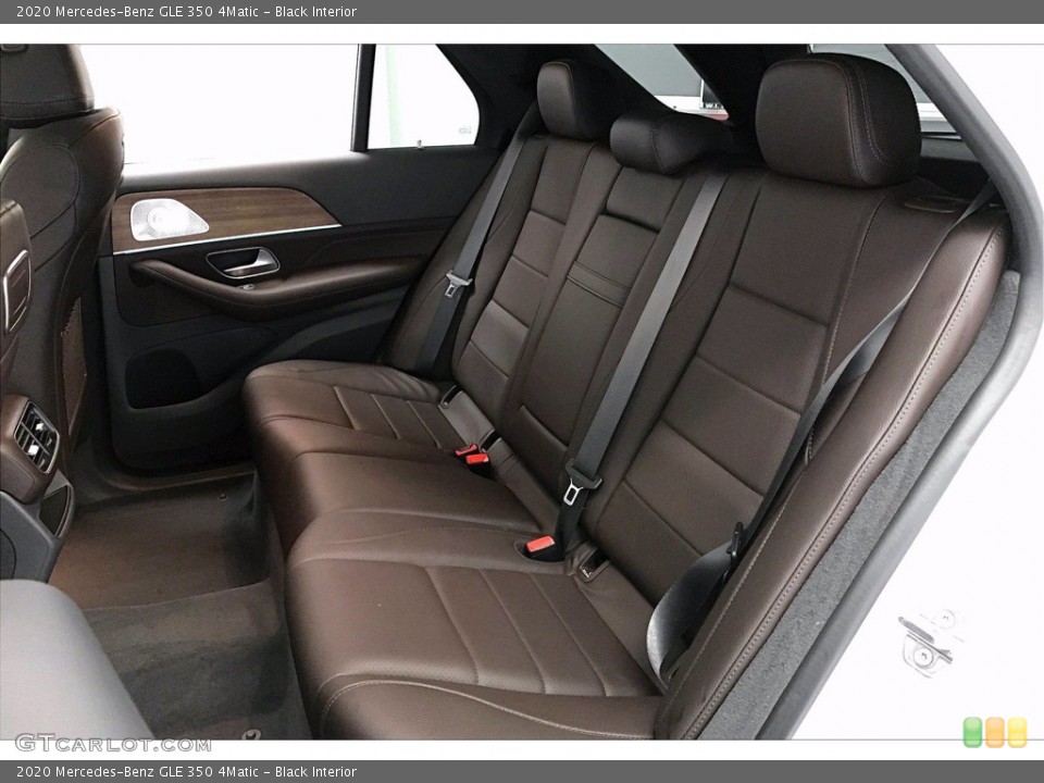 Black Interior Rear Seat for the 2020 Mercedes-Benz GLE 350 4Matic #140578251