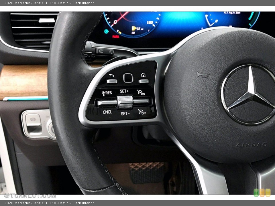 Black Interior Steering Wheel for the 2020 Mercedes-Benz GLE 350 4Matic #140578281