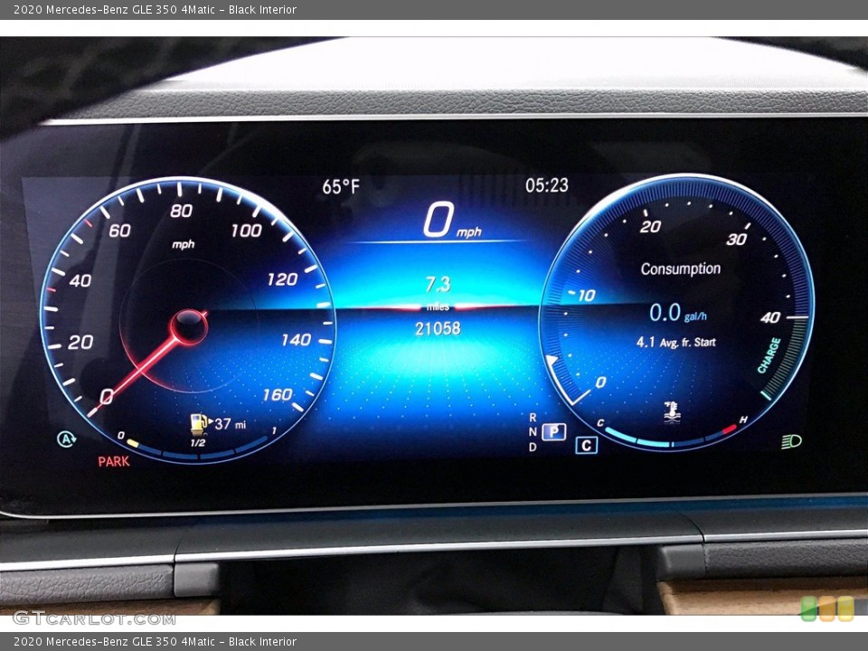 Black Interior Gauges for the 2020 Mercedes-Benz GLE 350 4Matic #140578332