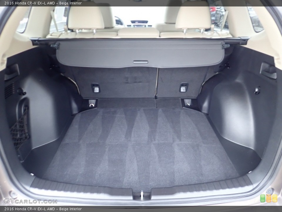 Beige Interior Trunk for the 2016 Honda CR-V EX-L AWD #140579616