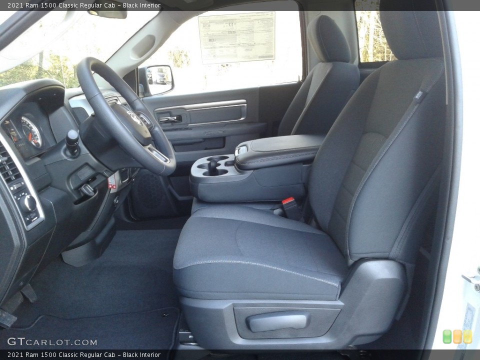 Black Interior Photo for the 2021 Ram 1500 Classic Regular Cab #140579745