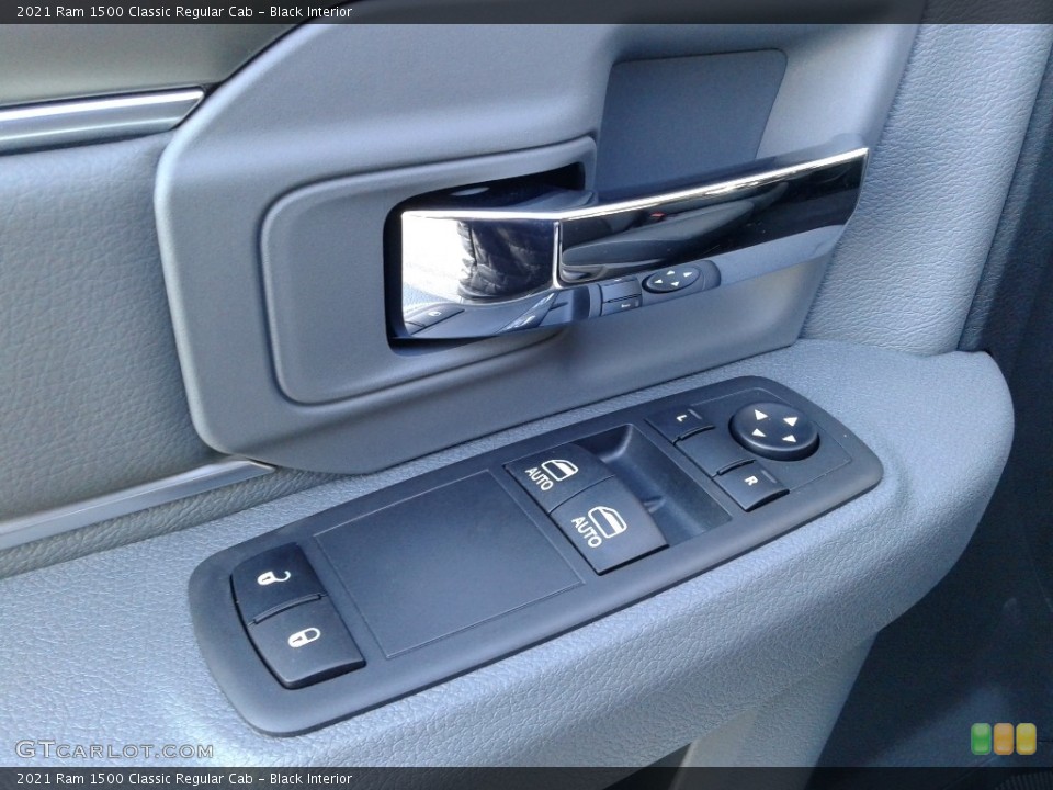 Black Interior Door Panel for the 2021 Ram 1500 Classic Regular Cab #140579769