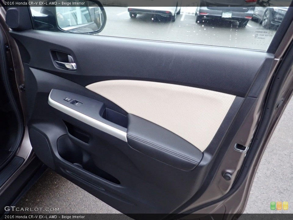 Beige Interior Door Panel for the 2016 Honda CR-V EX-L AWD #140579801