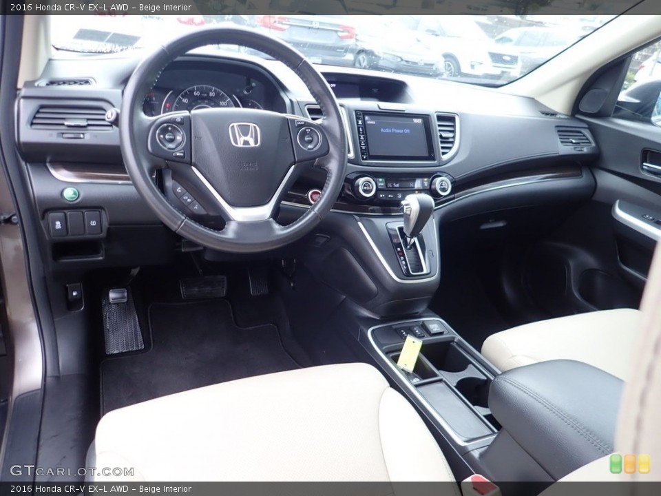 Beige 2016 Honda CR-V Interiors