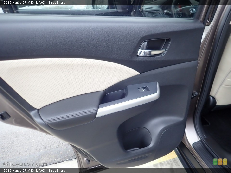Beige Interior Door Panel for the 2016 Honda CR-V EX-L AWD #140579907