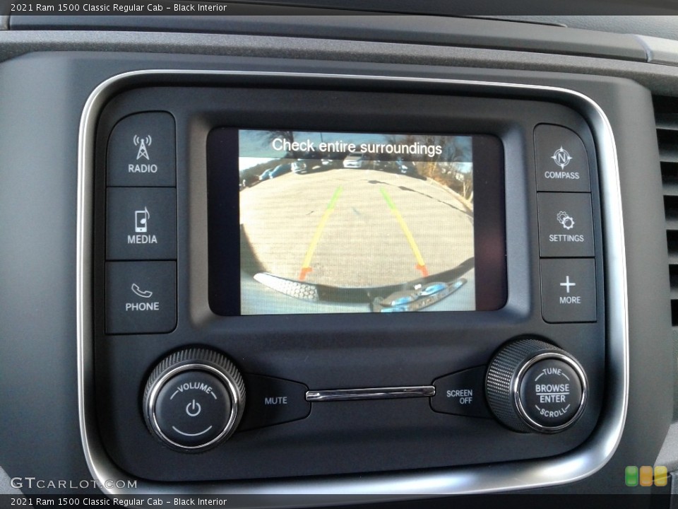 Black Interior Controls for the 2021 Ram 1500 Classic Regular Cab #140579976