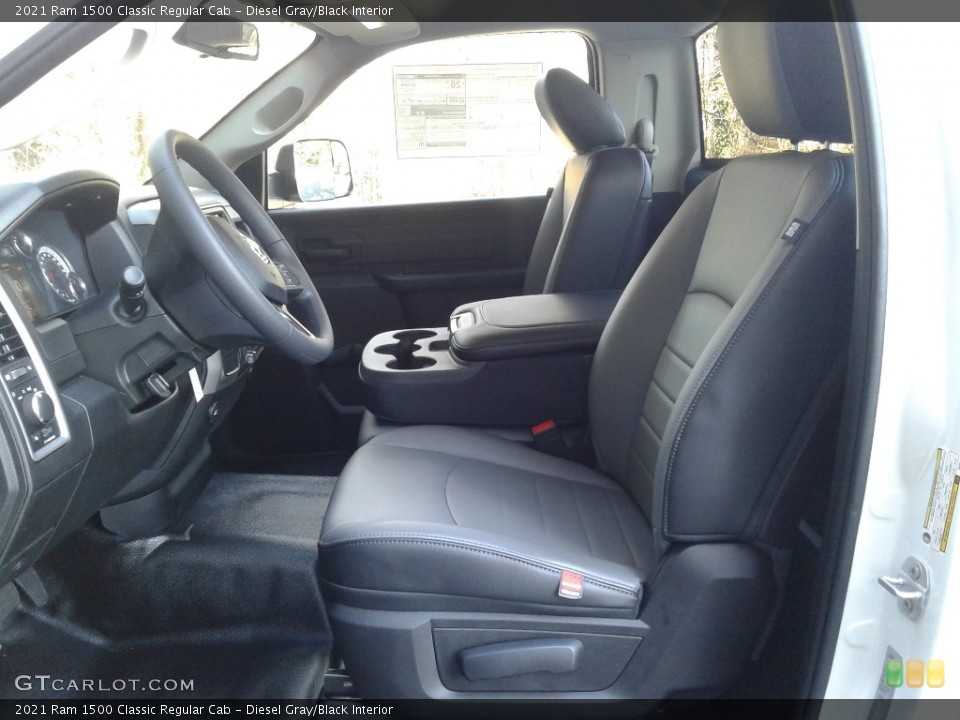 Diesel Gray/Black Interior Photo for the 2021 Ram 1500 Classic Regular Cab #140580378