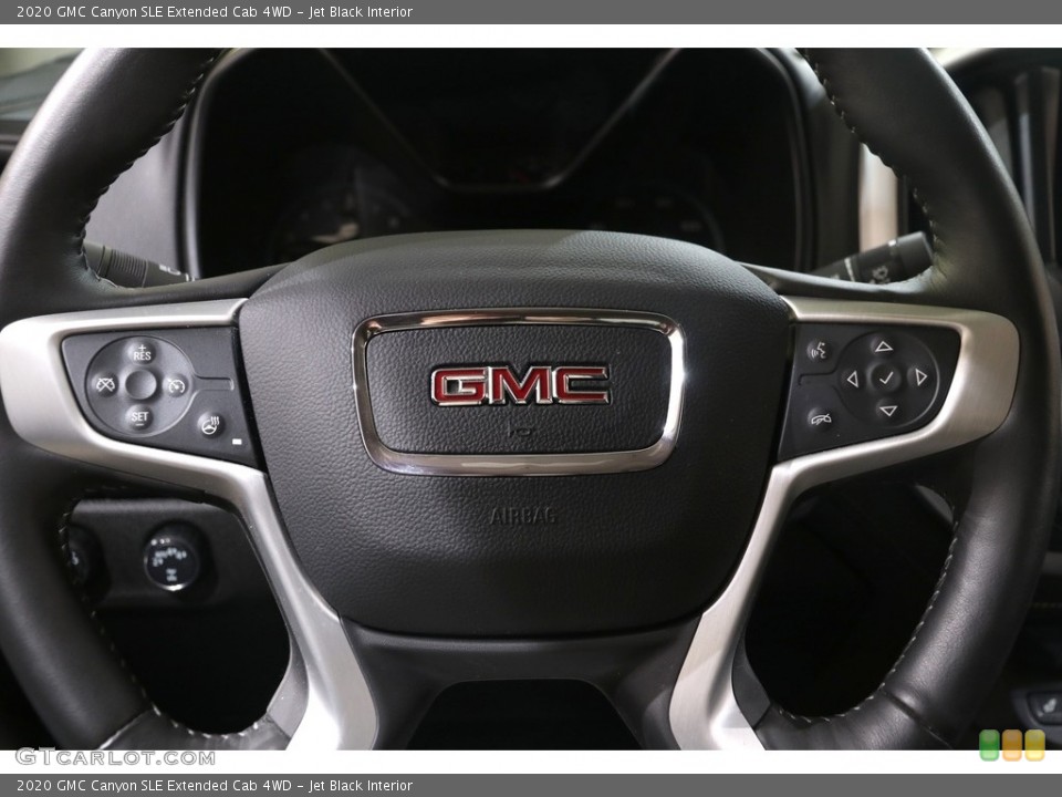 Jet Black Interior Steering Wheel for the 2020 GMC Canyon SLE Extended Cab 4WD #140581509