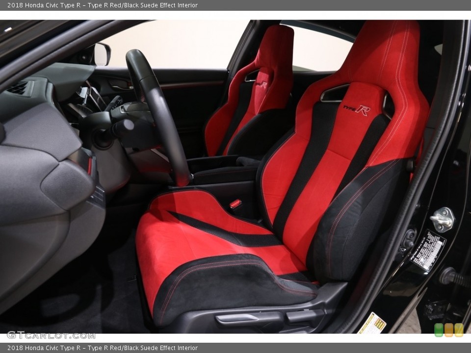 Type R Red/Black Suede Effect 2018 Honda Civic Interiors