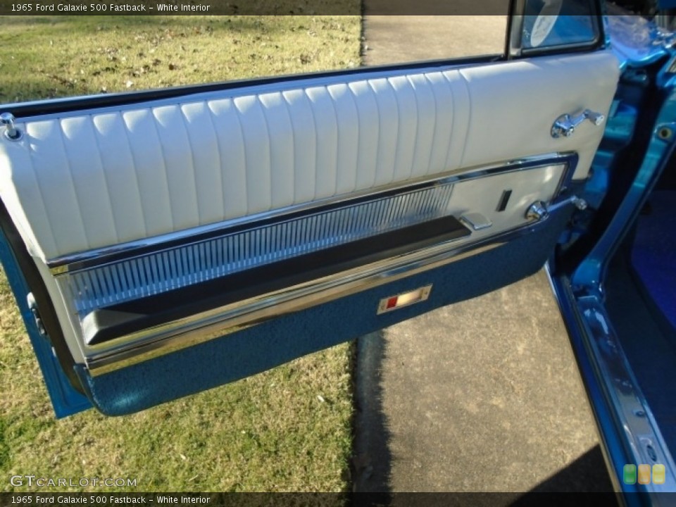 White Interior Door Panel for the 1965 Ford Galaxie 500 Fastback #140584158