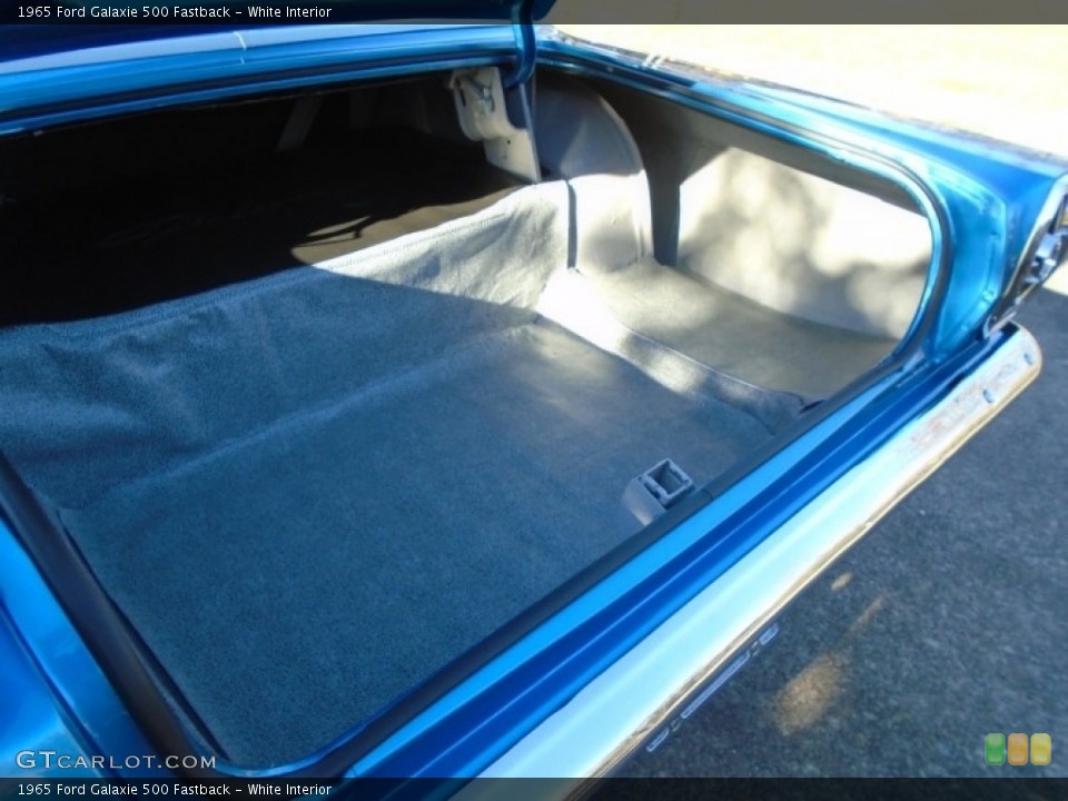 White Interior Trunk for the 1965 Ford Galaxie 500 Fastback #140584215