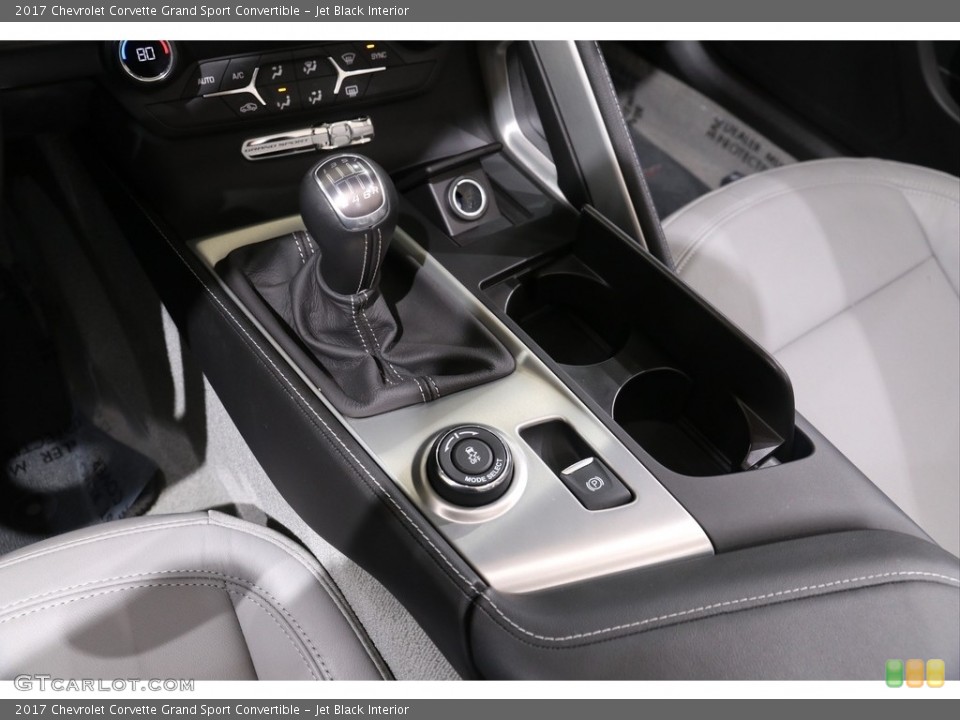 Jet Black Interior Transmission for the 2017 Chevrolet Corvette Grand Sport Convertible #140588910