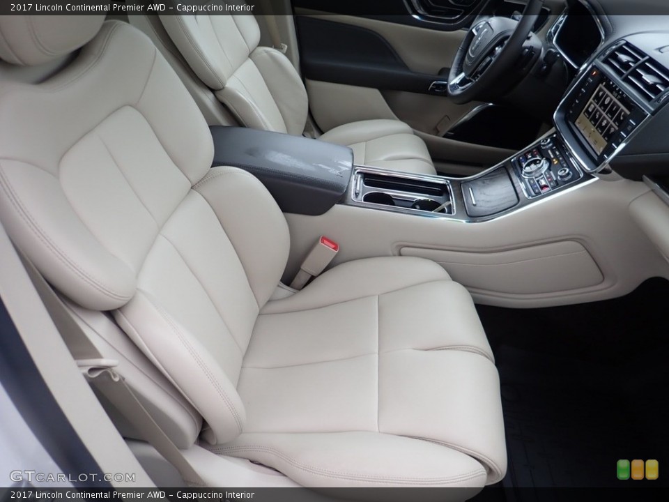 Cappuccino Interior Front Seat for the 2017 Lincoln Continental Premier AWD #140591160