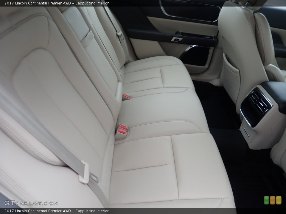 Cappuccino Interior Rear Seat for the 2017 Lincoln Continental Premier AWD #140591193