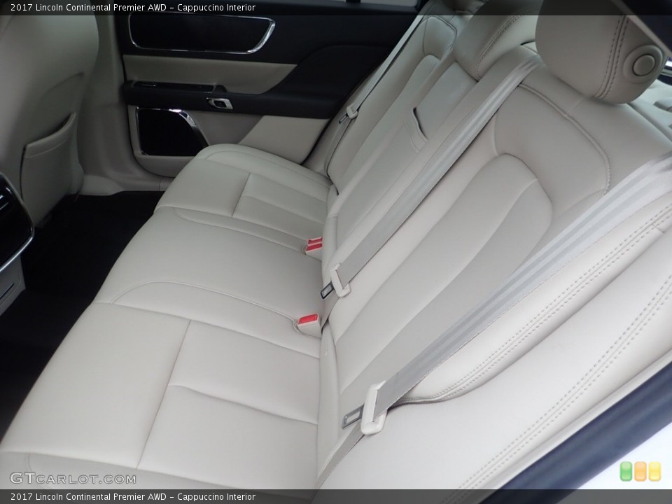 Cappuccino Interior Rear Seat for the 2017 Lincoln Continental Premier AWD #140591226