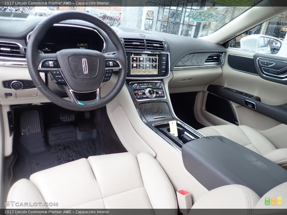 Cappuccino Interior Photo for the 2017 Lincoln Continental Premier AWD #140591244