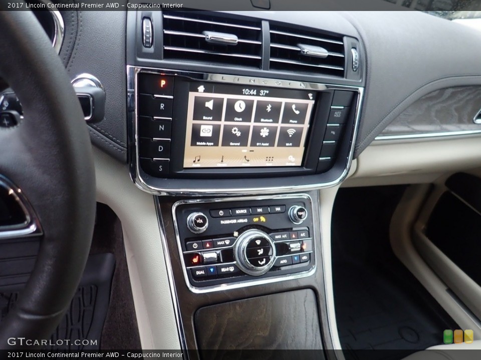 Cappuccino Interior Controls for the 2017 Lincoln Continental Premier AWD #140591319